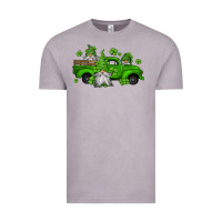 Vintage Zinc st patrick's gnomes farm truck Vintage Tee - Jasminsmagicworld