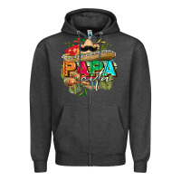 Charcoal Heather Papacita Zipper Hoodie - FaDigitalArtStudio
