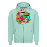 Seafoam Papacita Zipper Hoodie - FaDigitalArtStudio