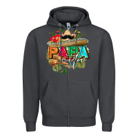 Smoke Papacita Zipper Hoodie - FaDigitalArtStudio