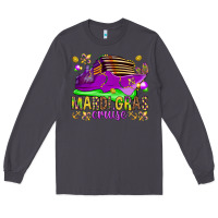 Smoke Mardi Gras cruise Long Sleeve Tee - NancyCooperArtShop