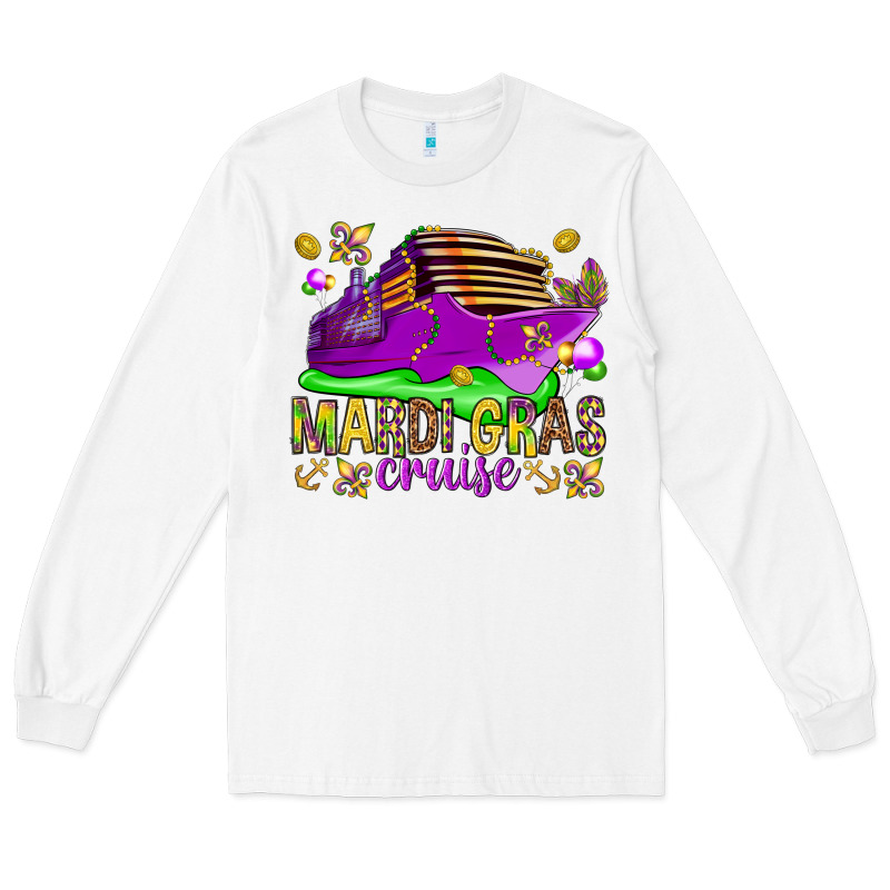 Mardi Gras Cruise Long Sleeve Tee by NancyCooperArtShop | Teevron