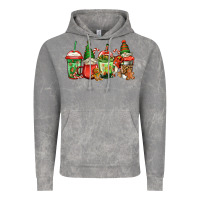 Cloud Rock christmas gnomes coffee Vintage Hoodie - Jasminsmagicworld