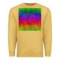 Antique Gold colorful tiger seamless pattern Premium Sweatshirt - BundleAndBundleShop