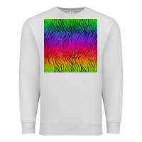 Dove Grey colorful tiger seamless pattern Premium Sweatshirt - BundleAndBundleShop