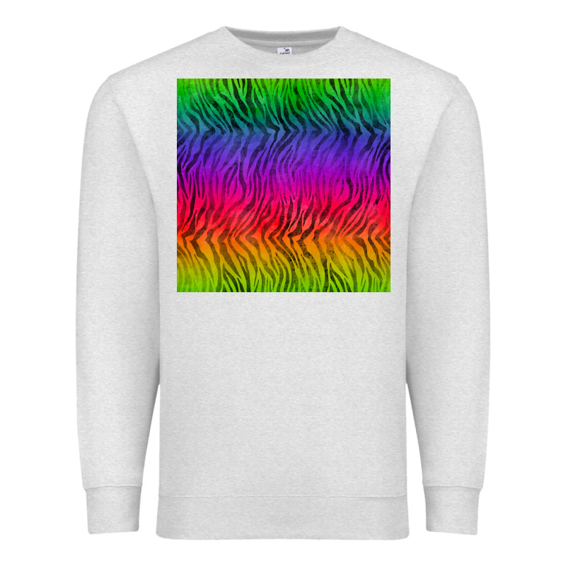 Colorful Tiger Seamless Pattern Premium Sweatshirt by BundleAndBundleShop | Teevron