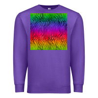 Purple colorful tiger seamless pattern Premium Sweatshirt - BundleAndBundleShop