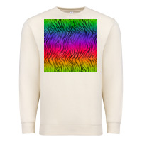 Sandshell colorful tiger seamless pattern Premium Sweatshirt - BundleAndBundleShop