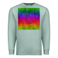 Seafoam colorful tiger seamless pattern Premium Sweatshirt - BundleAndBundleShop