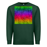Sports Green colorful tiger seamless pattern Premium Sweatshirt - BundleAndBundleShop