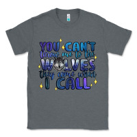Charcoal Heather you cant throw me to the wolves they come when i c Classic Tee - Artiststas