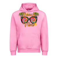 Fuchsia Pink beach vibes Urban Hoodie - RacoonDesign