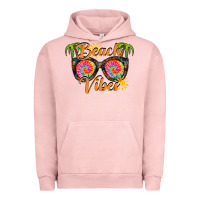 Pigment Salmon beach vibes Urban Hoodie - RacoonDesign