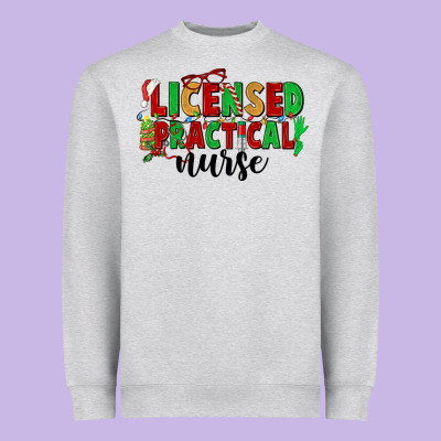 Licensed Practical Nurse Heavyweight Sweatshirt Designed By Cowgirlartshop