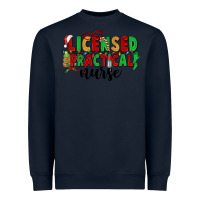 Navy licensed practical nurse Heavyweight Sweatshirt - CowGirlArtShop