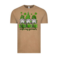 Vintage Coffee shenanigans with my gnomies st patricks day gnomes Vintage Tee - Jasminsmagicworld