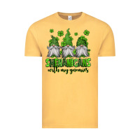 Vintage Mustard shenanigans with my gnomies st patricks day gnomes Vintage Tee - Jasminsmagicworld