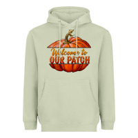 Matcha welcome to our patch Heavyweight Hoodie - BundleAndBundleShop