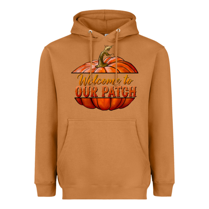 Welcome To Our Patch Heavyweight Hoodie by BundleAndBundleShop | Teevron