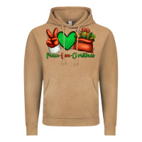 Vintage Camel peace love Christmas Santa Claus hand Vintage Hoodie - Jasminsmagicworld