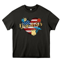 Asphalt 911 dispatcher Heavy Core Tee - MaliasSmallBusiness