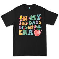 Black in my 100 days of school era Premium Tee - MaliasSmallBusiness