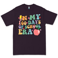 Plum in my 100 days of school era Premium Tee - MaliasSmallBusiness