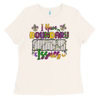 Bone i have boundary issues Ladies Tee - MaliasSmallBusiness