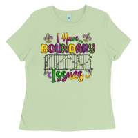 Matcha i have boundary issues Ladies Tee - MaliasSmallBusiness