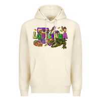 Tofu Louisiana Mardi Gras Premium Hoodie - FaDigitalArtStudio