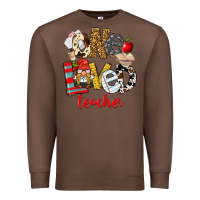 Chestnut One Loved Teacher Premium Sweatshirt - FaDigitalArtStudio