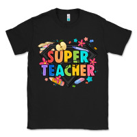 Black super teacher Classic Tee - Artiststas
