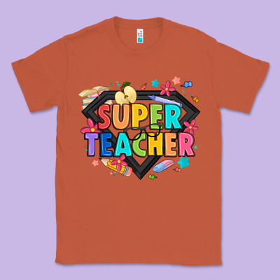 Super Teacher Classic Tee Designed By Artiststas