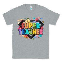 Heather Grey super teacher Classic Tee - Artiststas