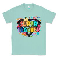 Seafoam super teacher Classic Tee - Artiststas