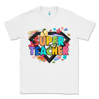 White super teacher Classic Tee - Artiststas
