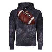 Cloud Black football Vintage Hoodie - BarkalooDesign