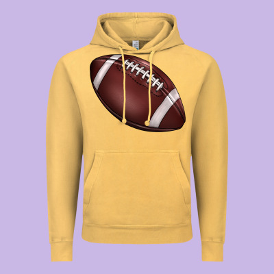 Football Vintage Hoodie Designed By Barkaloodesign