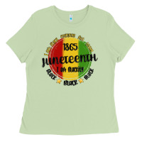 Matcha i am black everyday but today juneteenth Ladies Tee - MaliasSmallBusiness