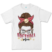 White softball mom Premium Tee - MaliasSmallBusiness