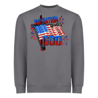 Storm one nation under god Heavyweight Sweatshirt - CowGirlArtShop