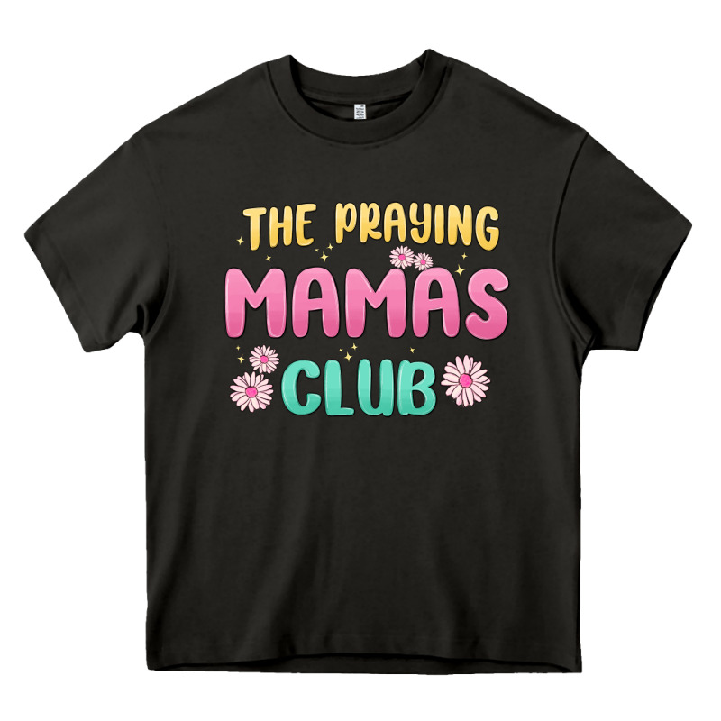 The Praying Mamas Club Heavy Core Tee by MaliasSmallBusiness | Teevron