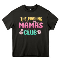 Asphalt the praying mamas club Heavy Core Tee - MaliasSmallBusiness