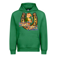 Emerald cowgirl horseshoe Urban Hoodie - RacoonDesign