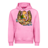 Fuchsia Pink cowgirl horseshoe Urban Hoodie - RacoonDesign