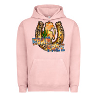 Pigment Salmon cowgirl horseshoe Urban Hoodie - RacoonDesign