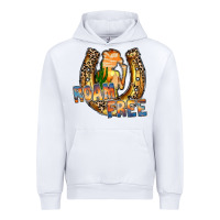 White cowgirl horseshoe Urban Hoodie - RacoonDesign