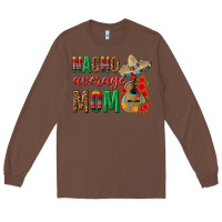 Chestnut Nacho Average Mom Long Sleeve Tee - texasbilliewilder