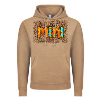 Vintage Coffee Leopard Sunflower Mimi Vintage Hoodie - RanaPortraitStore