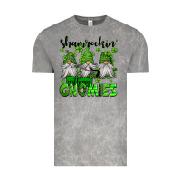 Cloud Rock shamrockin' with my gnomies st patrick's day Vintage Tee - Jasminsmagicworld